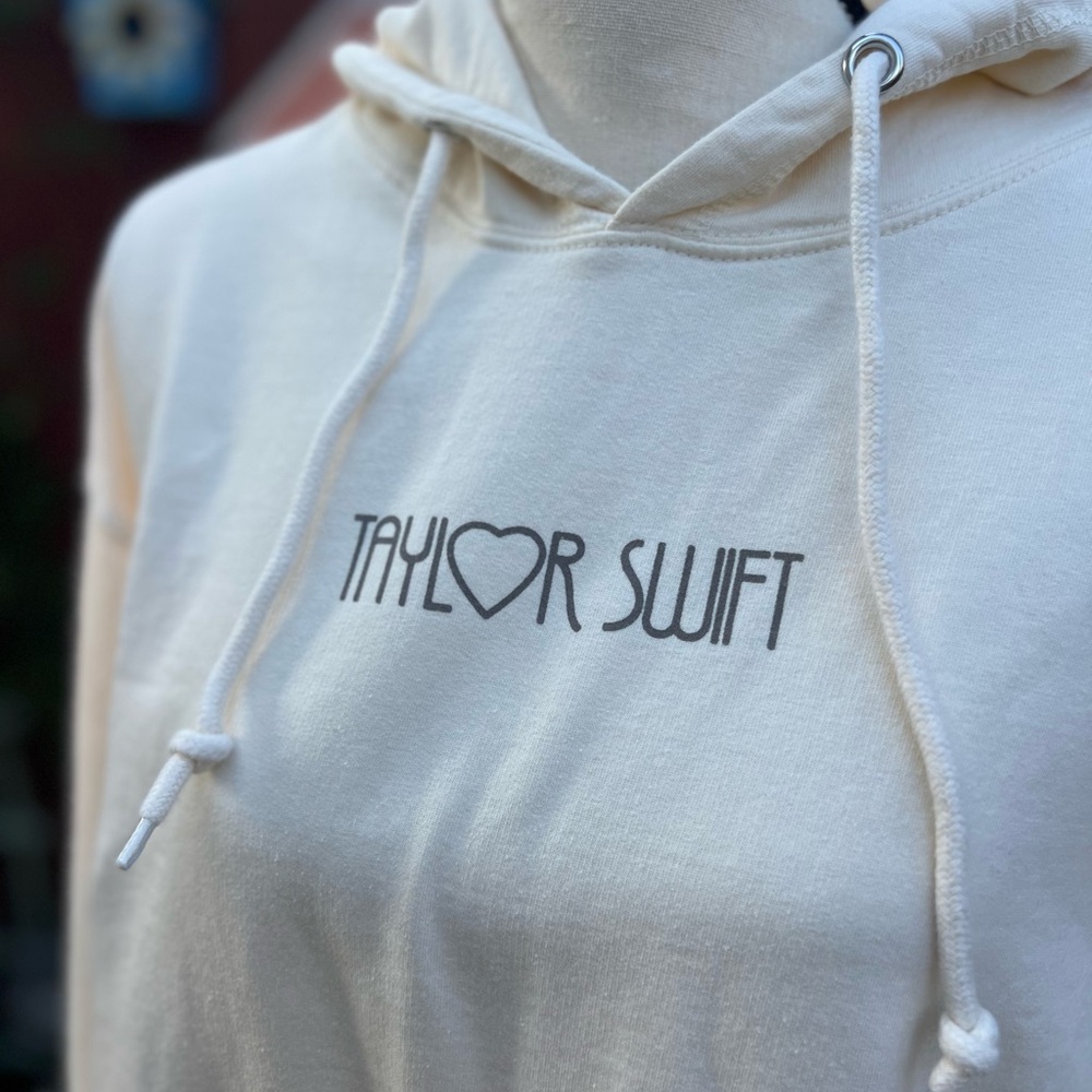 Taylor Swift Cream Hoodie